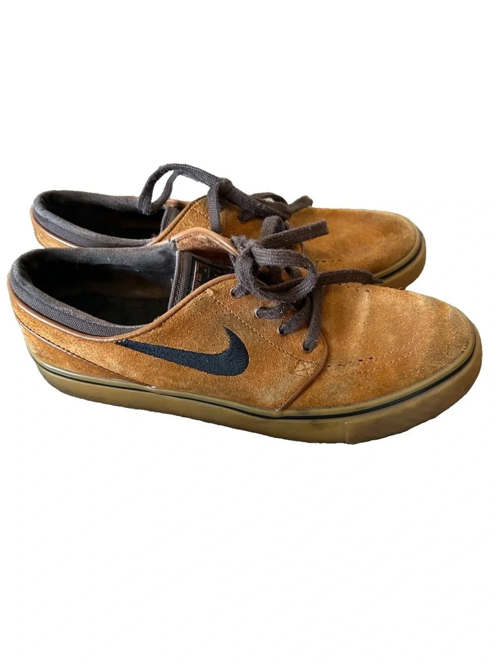 Nike SB Zoom Stefan Janoski Hazelnut Brown Suede Gum 333824-214 Men 6